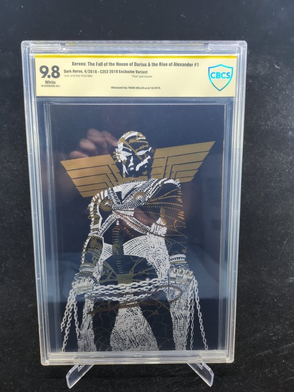 Xeres: Fhdra #1 (2018), CBCS 9.8 graded comic book — front cover in its holder