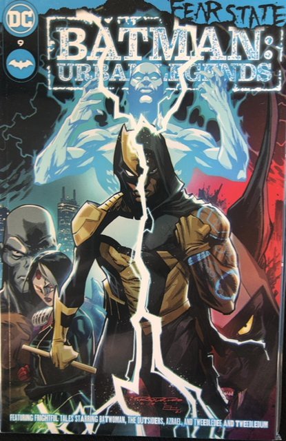 Batman: Urban Legends #9 (DC Comics, 2022), raw, ungraded comic book — front cover