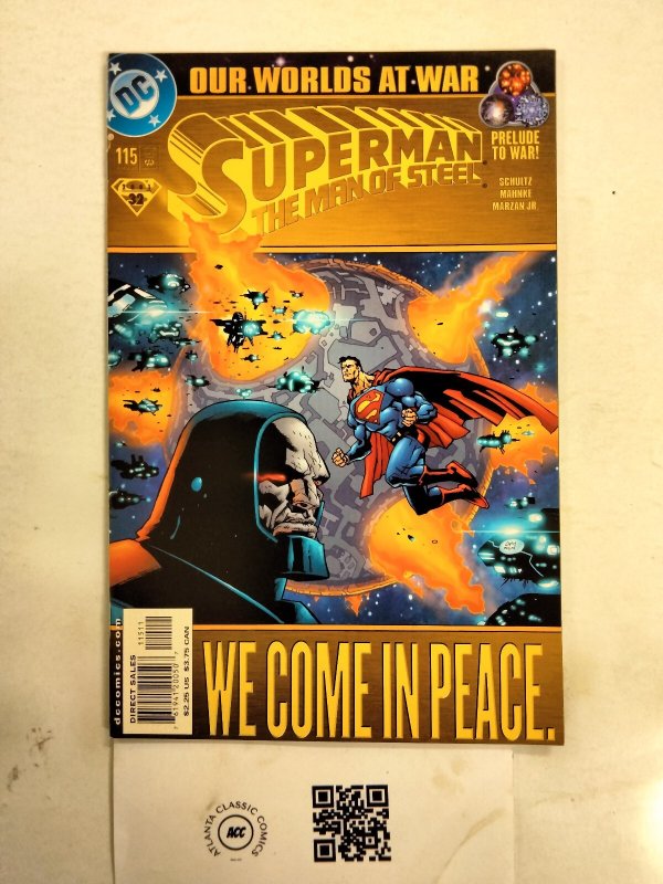 Superman the Man of Steel #115 (DC Comics), raw comic book in NM condition — front cover
