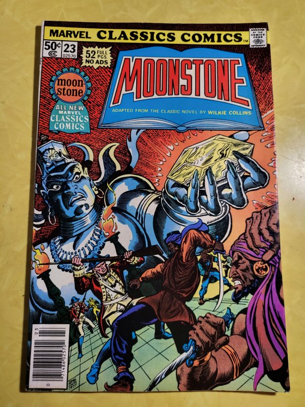 Marvel Classics Comics #23 (Marvel Comics, 1977), raw, ungraded comic book — front cover