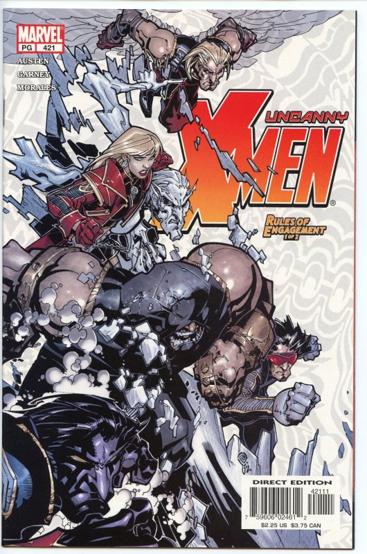 Uncanny X-Men #421-426, 431-432, 437-465 (37 Issues) - Marvel - 2003-5 - NM, NM- (Marvel Comics, 2003), raw comic book in NM condition — front cover