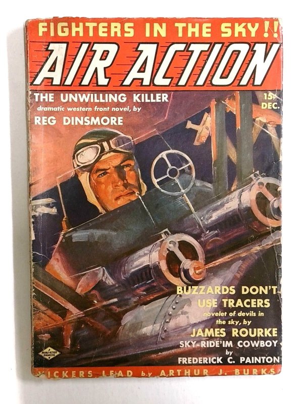 Air Action #1 (1938), raw, ungraded comic book — front cover
