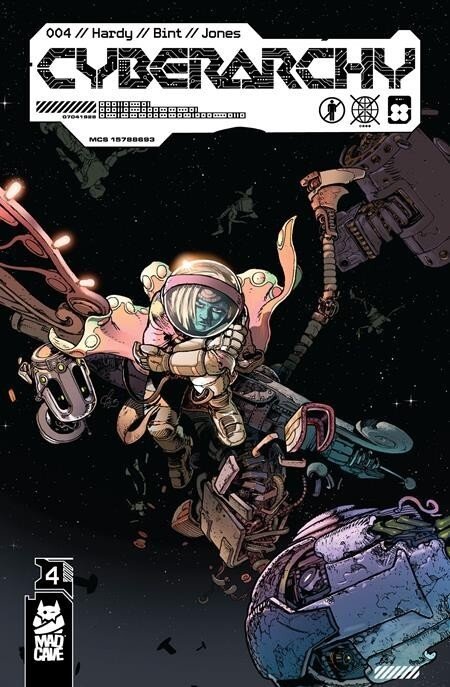 Cyberarchy #4 (2026), raw, ungraded comic book — front cover