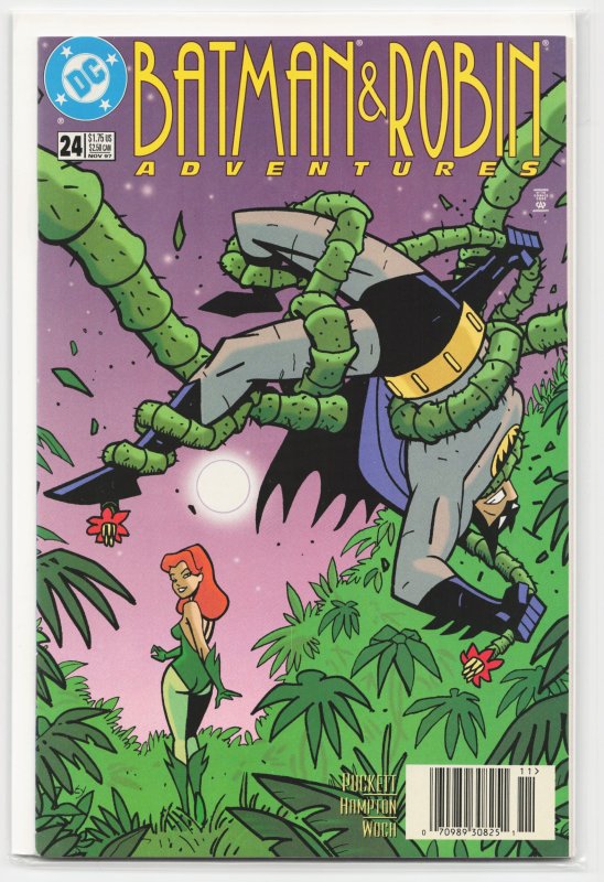 The Batman and Robin Adventures #24 (DC Comics, 1997), raw, ungraded comic book — front cover