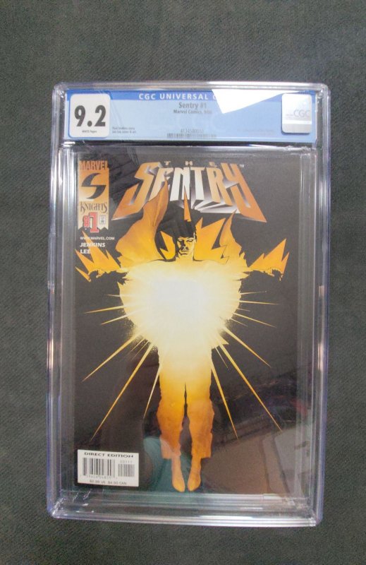 Sentry #1 (Marvel Comics, 2000), raw, ungraded comic book — front cover