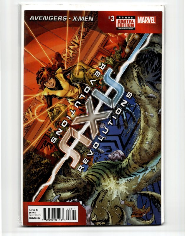 Axis: Revolutions #3 (Marvel Comics, 2015), raw, ungraded comic book — front cover