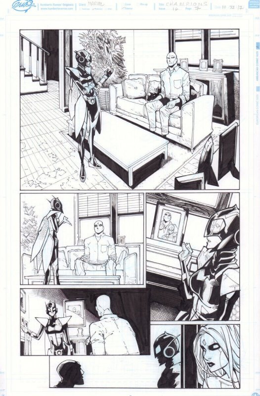 Champions #16 (Marvel Comics, 2017), raw, ungraded comic book — front cover