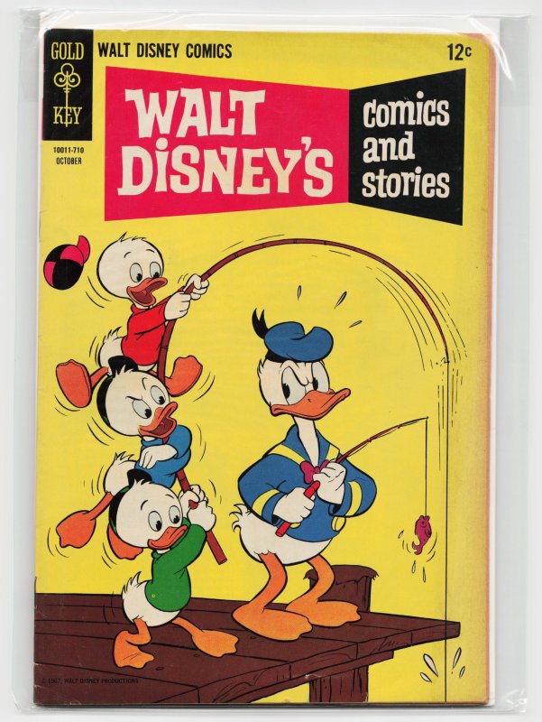 Walt Disney's Comics and Stories #325 (Gold Key, 1967), raw, ungraded comic book — front cover