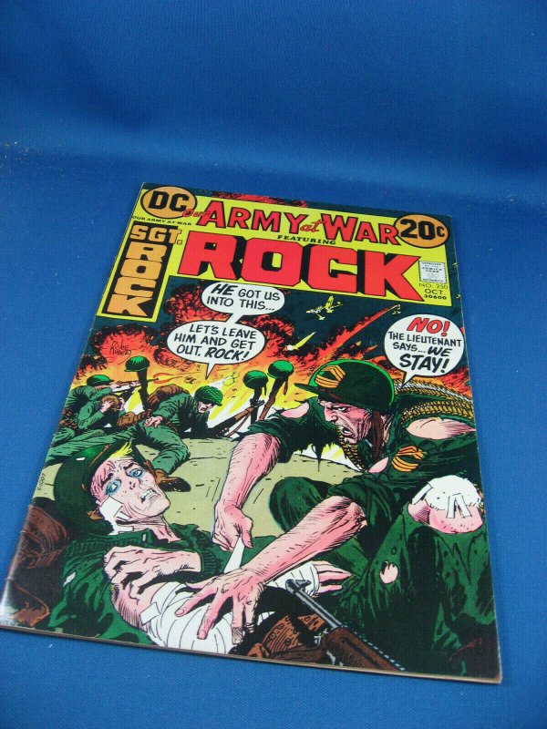 Our Army at War #250 (DC Comics, 1972), raw comic book in VF condition — front cover