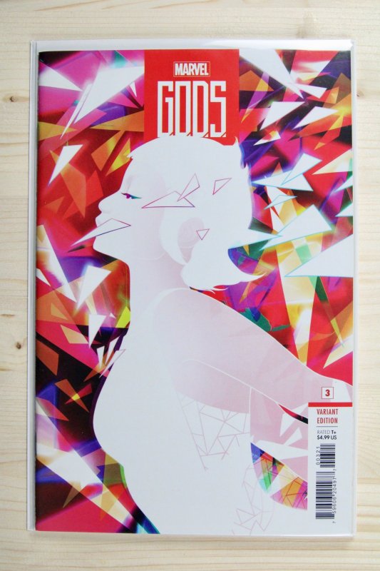 G.o.d.s #3 (Marvel Comics, 2012), raw comic book in NM+ 9.6 condition — front cover