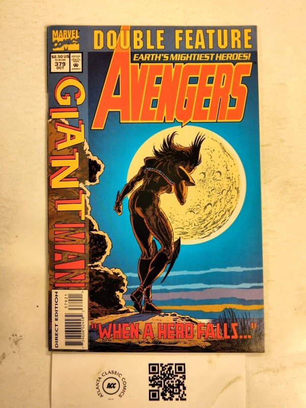 Avengers #379 (Marvel Comics), raw comic book in NM condition — front cover