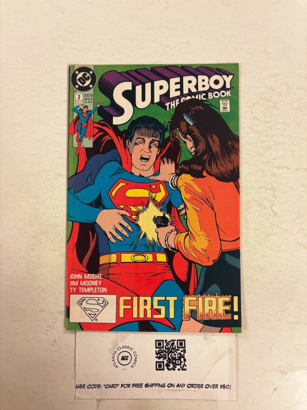 Superboy #2 (DC Comics), raw comic book in NM condition — front cover