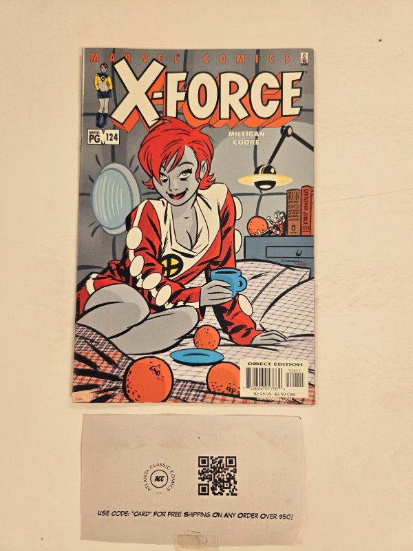 X-Force #117 (Marvel Comics, 2001), raw comic book in NM condition — front cover