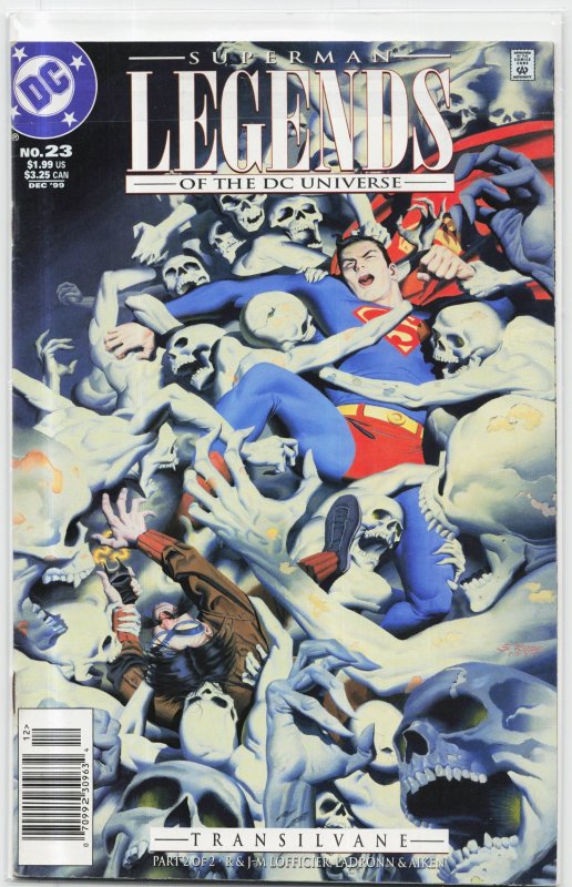 Legends of the DC Universe #23 (1999), raw, ungraded comic book — front cover