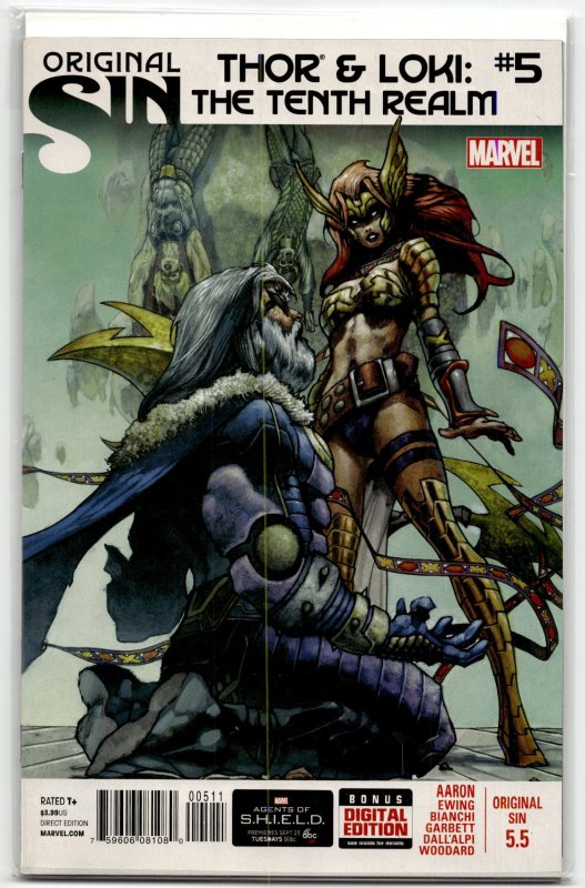 Original Sin #5.5 (2014), raw, ungraded comic book — front cover