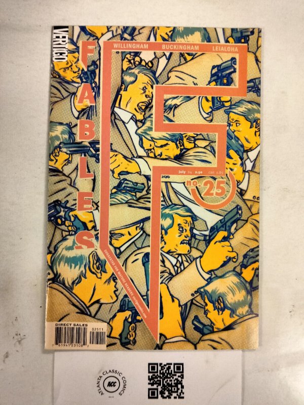 Fables #25 (DC Comics), raw comic book in NM condition — front cover