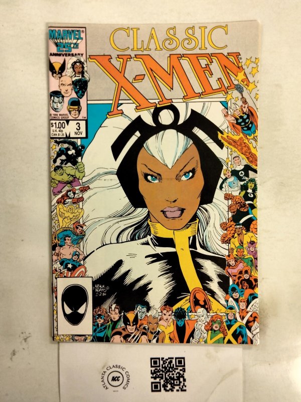 Classic X-Men #3 (Marvel Comics), raw comic book in NM condition — front cover