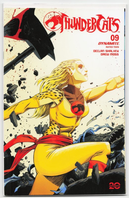 Thundercats #9 (Dynamite Entertainment, 2024), raw, ungraded comic book — front cover