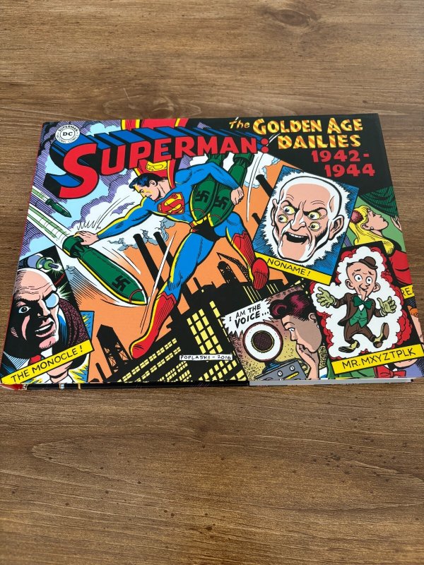 1942 - 1944 Superman the Golden Age Dailies DC Comics Hardcover Book 2 J350 (DC Comics), raw, ungraded comic book — front cover