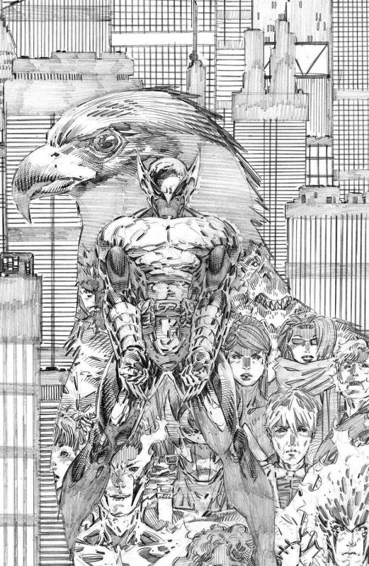 Last Shadowhawk #1 (2022), raw comic book in NM condition — front cover