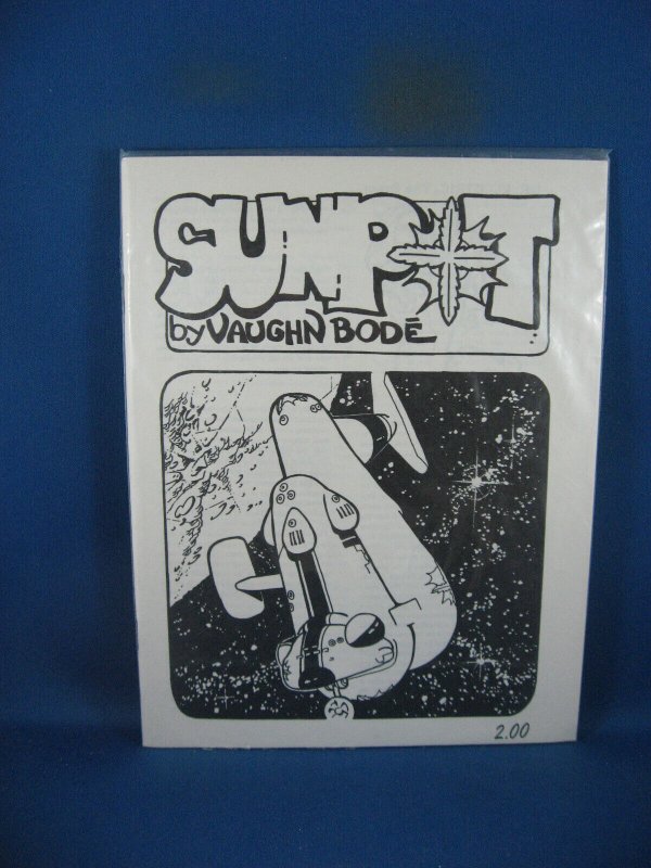 Sunpot #1 (1971), raw comic book in NM condition — front cover