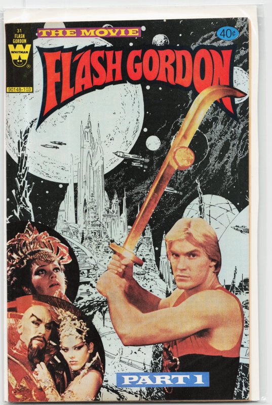 Flash Gordon #31 (Gold Key, 1981), raw, ungraded comic book — front cover