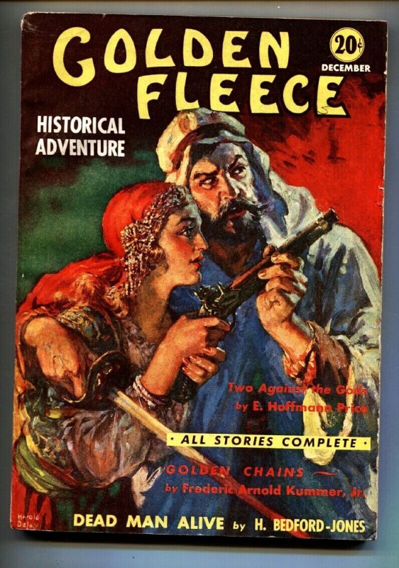 Pulp: Golden Fleece Pulp #3 (1938), raw, ungraded comic book — front cover