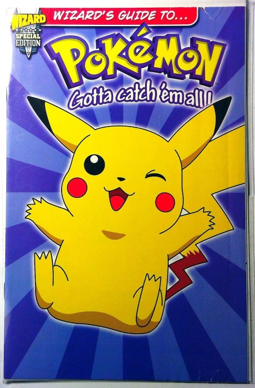 Pokemon Wizard Special Edition #1 (1999), raw, ungraded comic book — front cover