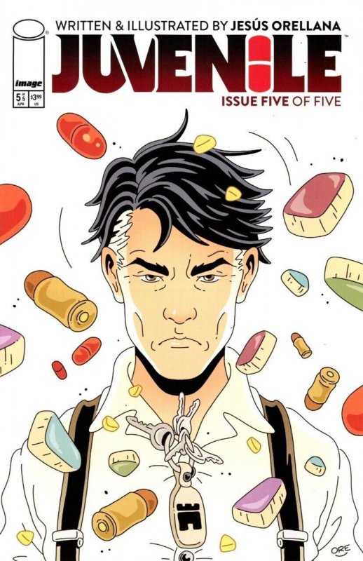 Juvenile #5 (Image Comics, 2025), raw, ungraded comic book — front cover