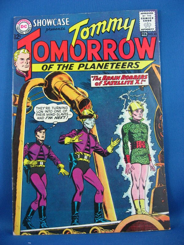 Showcase #42 (DC Comics, 1963), raw comic book in VF+ condition — front cover