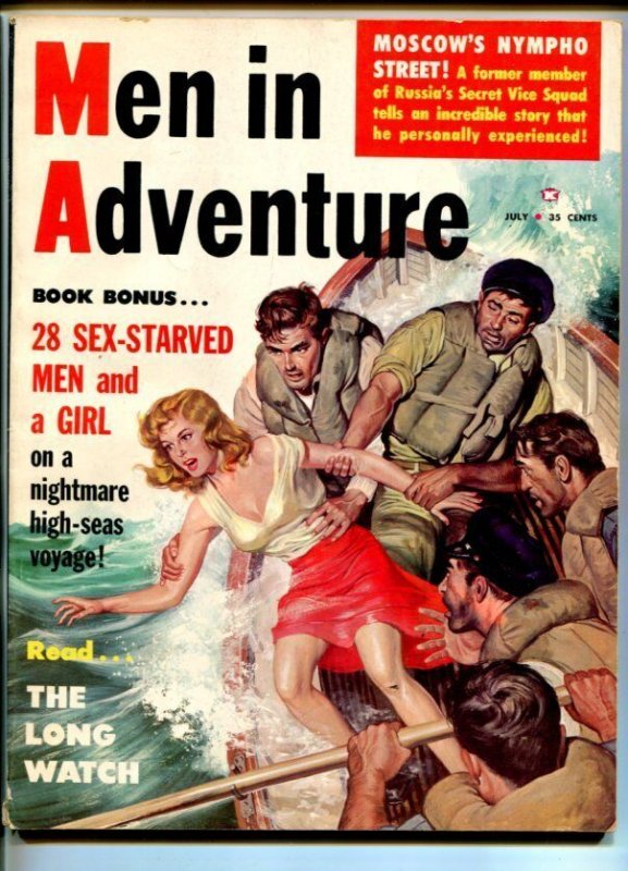 Pulp: Men in Adventure #2, raw, ungraded comic book — front cover