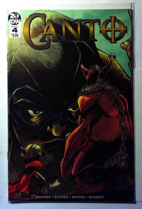 Canto #4 (IDW Publishing, 2019), raw, ungraded comic book — front cover