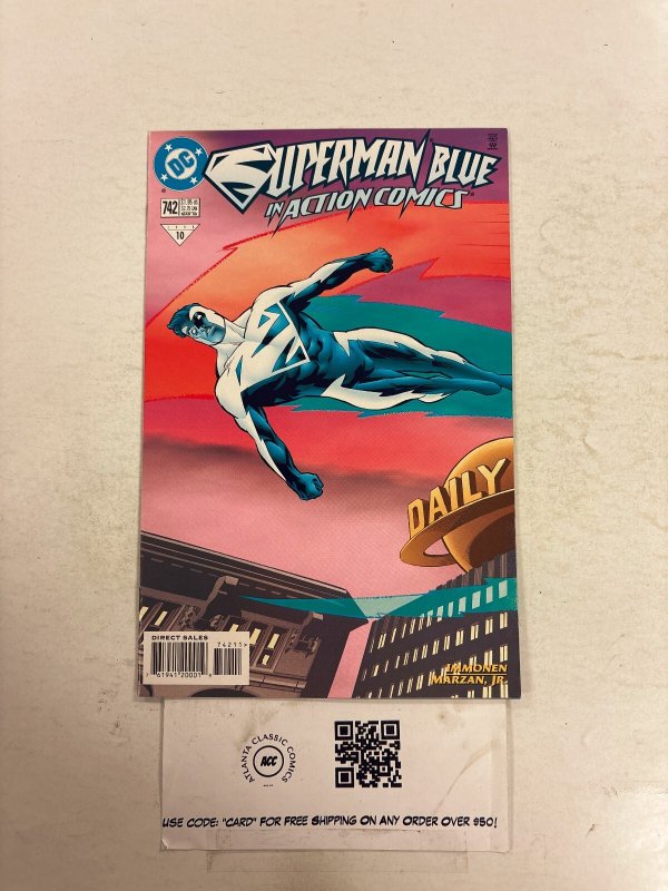 Action Comics #742 (DC Comics, 1998), raw comic book in NM condition — front cover