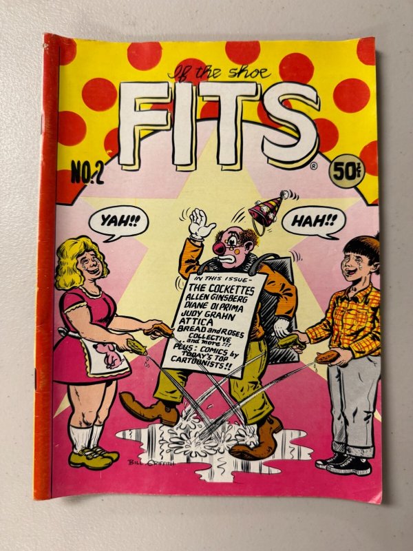 If the Shoe Fits #2, raw comic book in FN- condition — front cover