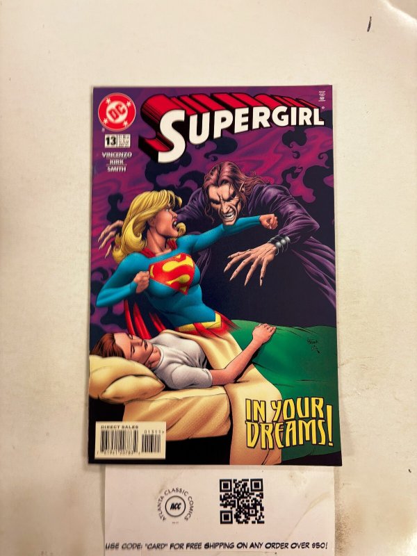 Supergirl #13 (DC Comics), raw comic book in NM condition — front cover