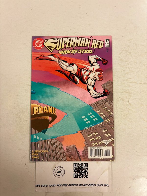 Superman the Man of Steel #77 (DC Comics), raw comic book in NM condition — front cover