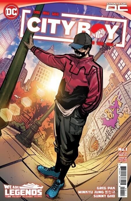 City Boy #1 (2023), raw comic book in NM condition — front cover