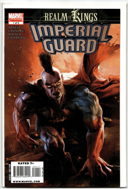 Realm of Kings: Imperial Guard #4 (2010), raw, ungraded comic book — front cover