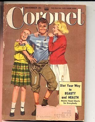 Mag: Coronet-11/1949-Little Lulu Cartoon G, raw, ungraded comic book — front cover