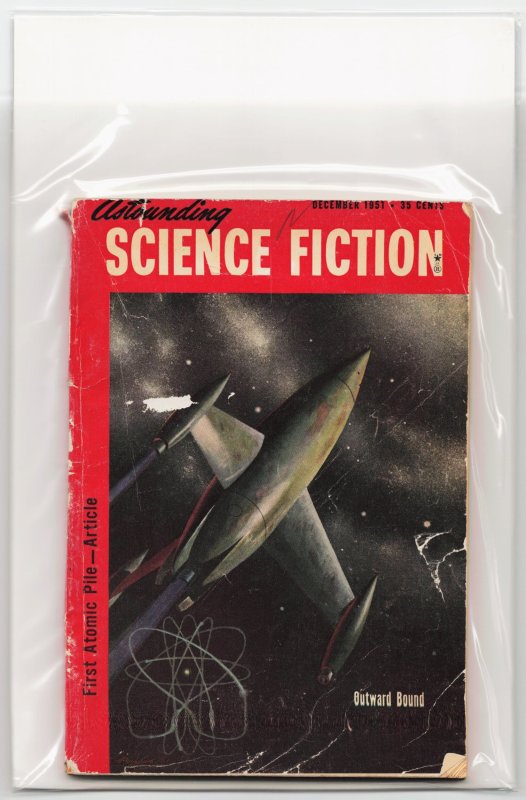 Astounding Science Fiction (1951) (1951), raw, ungraded comic book — front cover