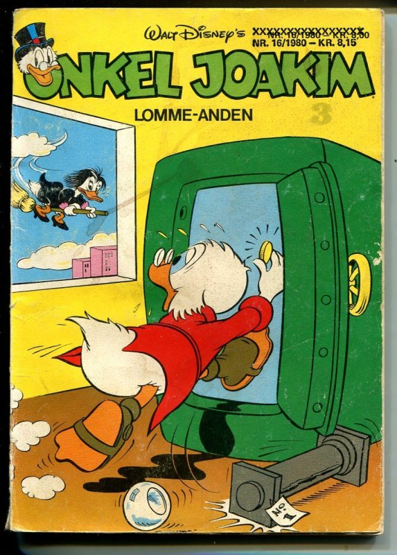 Onkel Joakim #16 (1980), raw comic book in VG condition — front cover