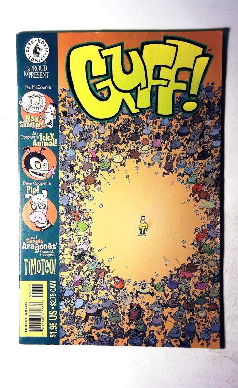 Guff! #1 (Dark Horse Comics, 1998), raw, ungraded comic book — front cover