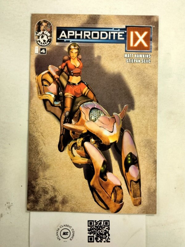 Aphrodite IX #4 (Top Cow), raw comic book in NM condition — front cover