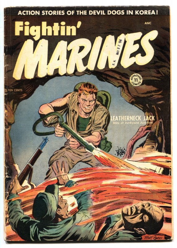 Approved #11 (St. John Publications), raw, ungraded comic book — front cover