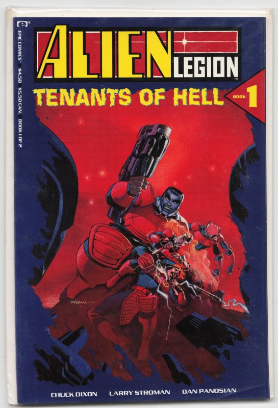 Alien Legion: Tenants of Hell #1 (1991), raw, ungraded comic book — front cover