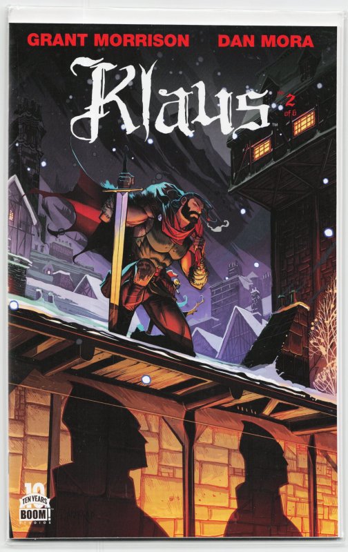 Klaus #2 (Image Comics, 2015), raw, ungraded comic book — front cover