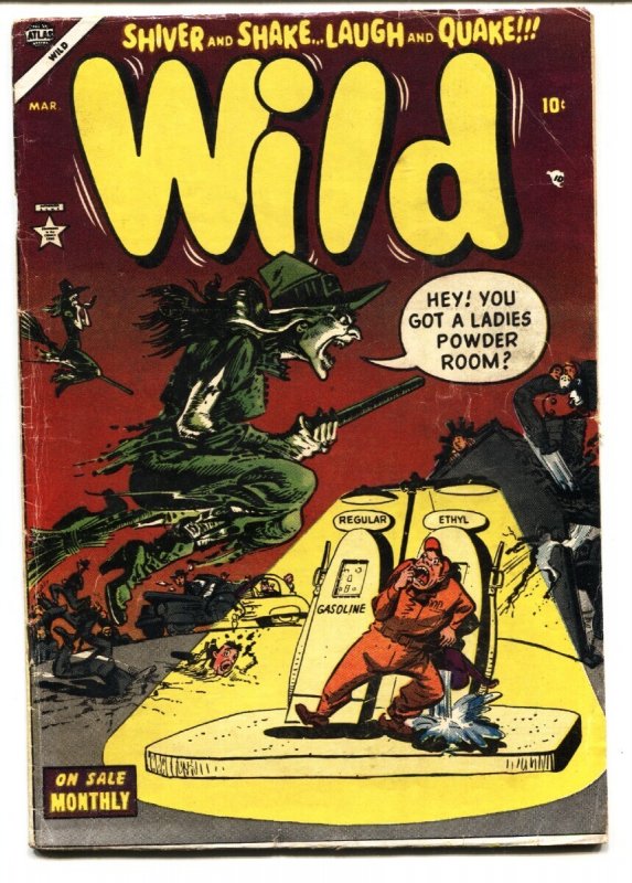Wild #2 - 1954 - Atlas - VG+ - Comic Book (Atlas Comics, 1954), raw comic book in VG+ condition — front cover