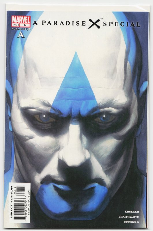Paradise X Special: A (2003) (2003), raw, ungraded comic book — front cover