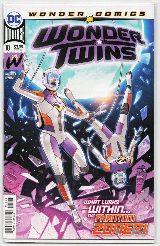 Wonder Twins #10 (DC Comics, 2020), raw, ungraded comic book — front cover
