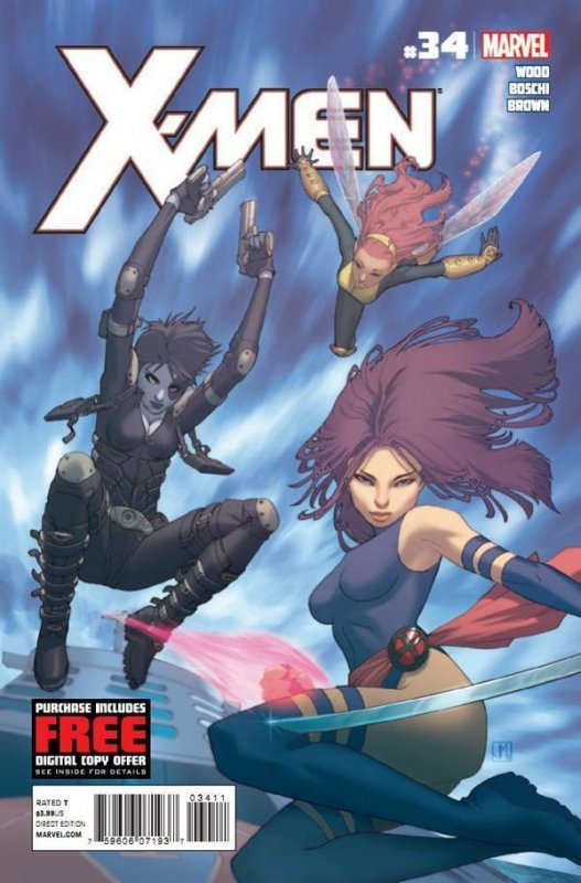 X-Men #34 (Marvel Comics, 1994), raw comic book in VF/NM condition — front cover